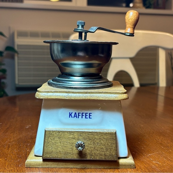 Vintage Other - Vintage Wooden Coffee Grinder